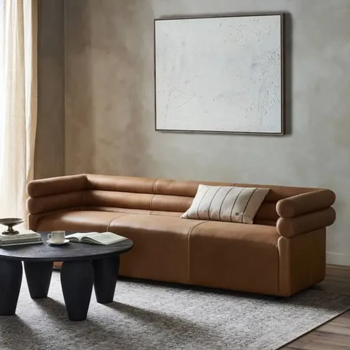 Phoenix Sofa - Cognac