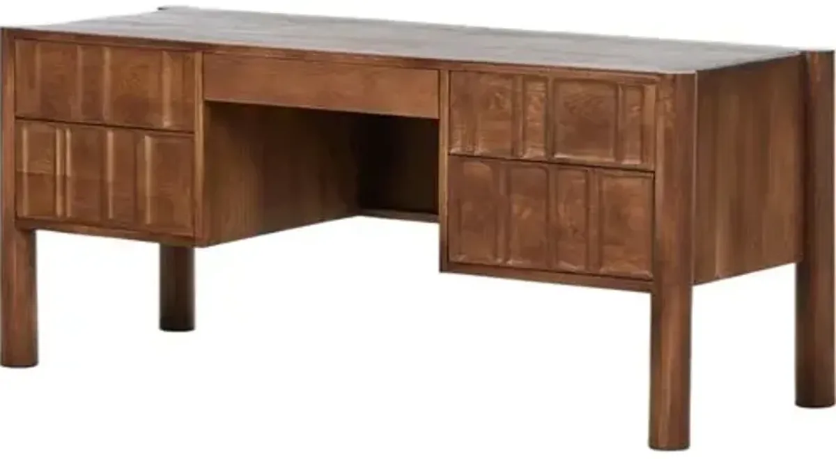 Percy Desk - Brown