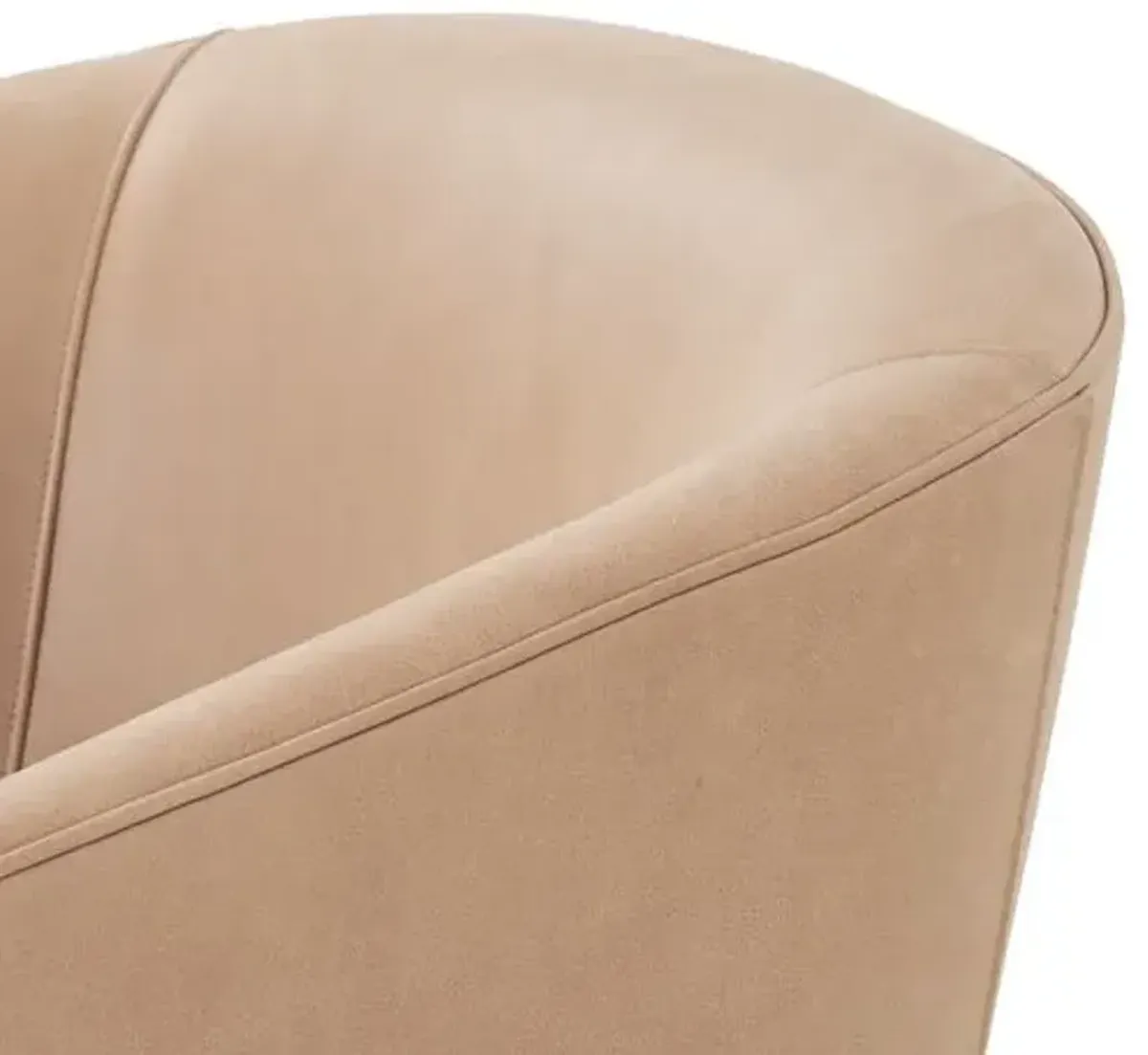 Pearl Leather Chair - Beige