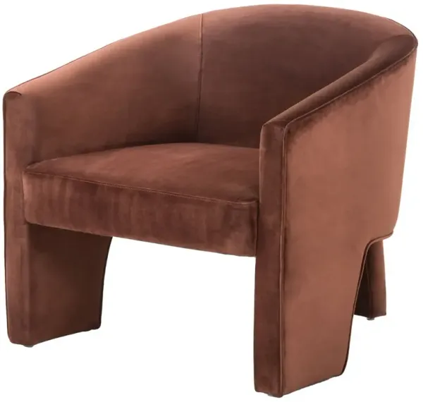 Pearl Velvet Chair, Surrey Auburn