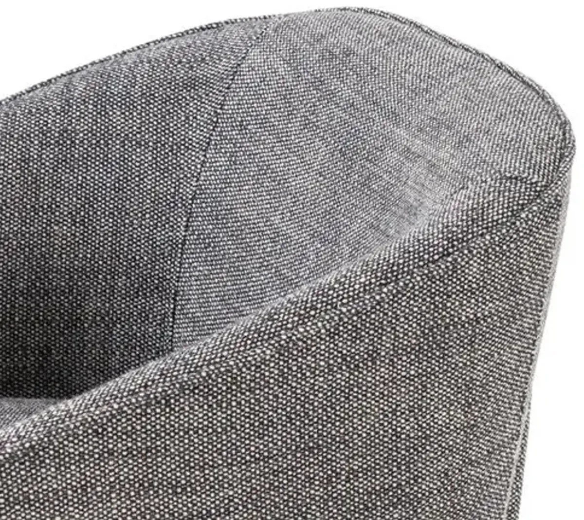 Pearl Linen Dining Chair - Gray