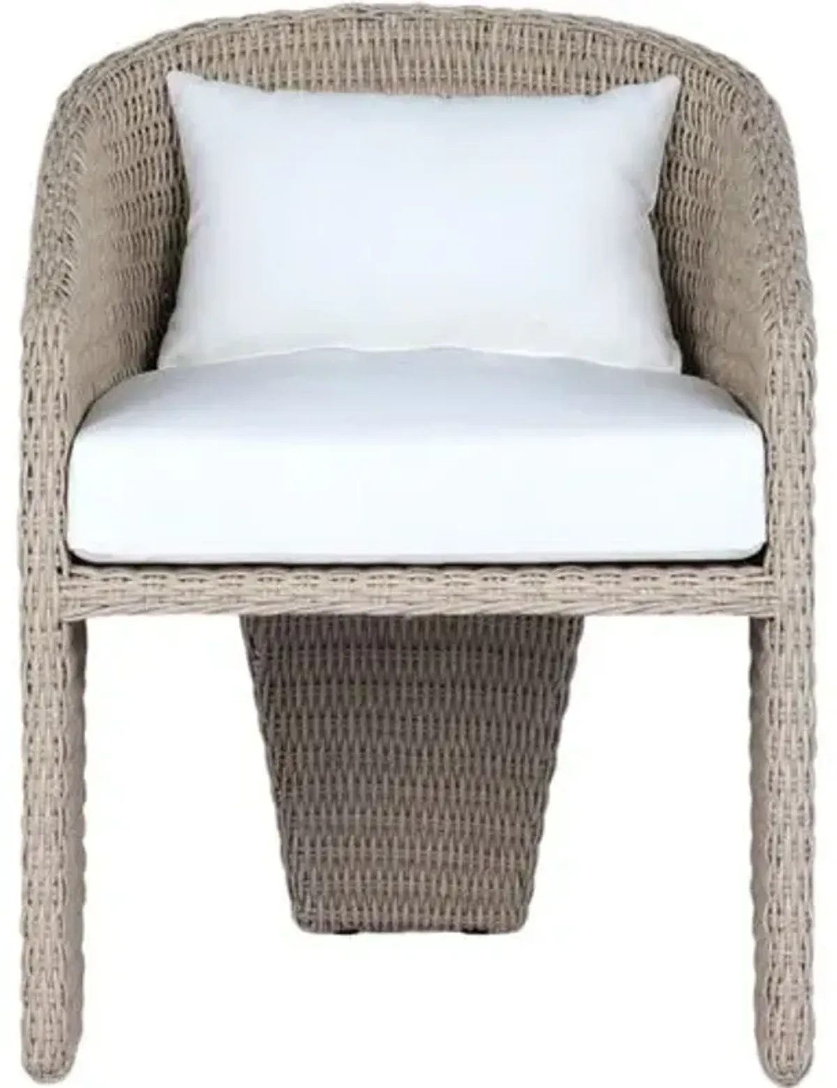 Pearl Outdoor Dining Chair - White