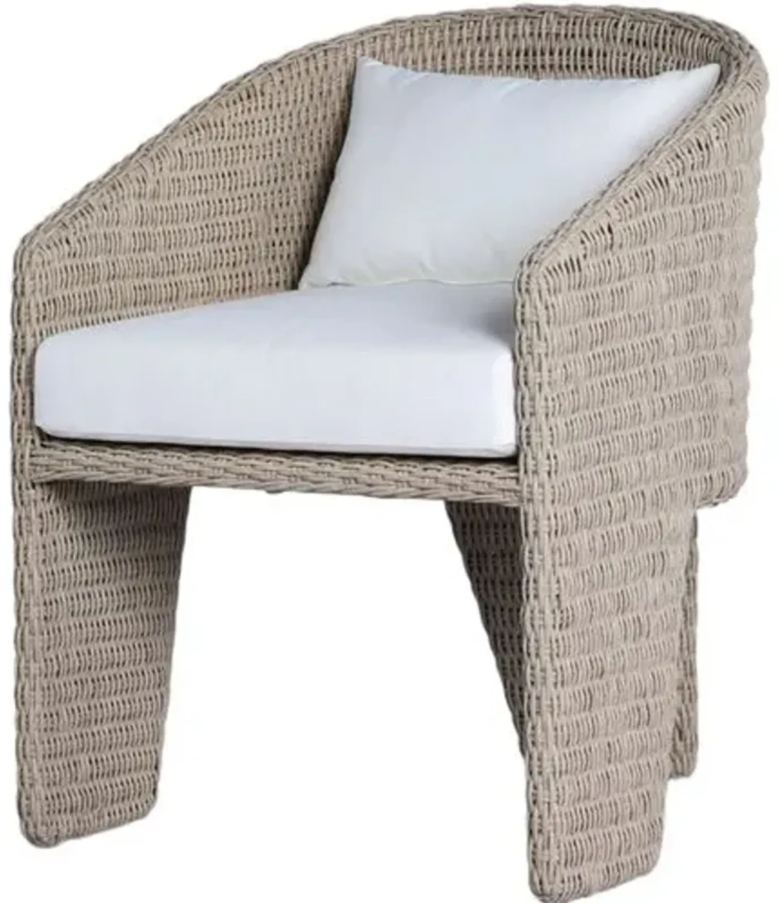 Pearl Outdoor Dining Chair - White