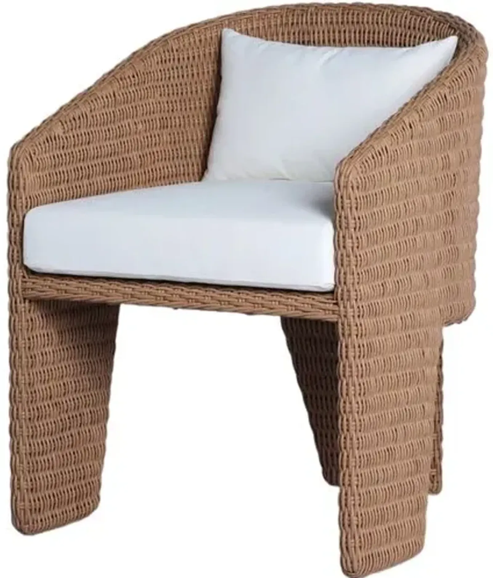 Pearl Outdoor Dining Chair - White