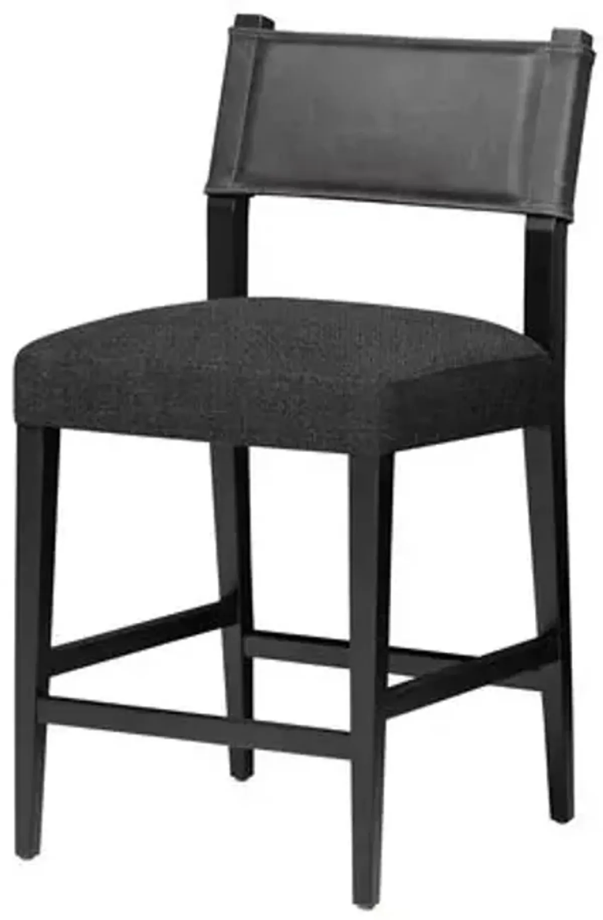 Parker Leather Backed Counter Stool