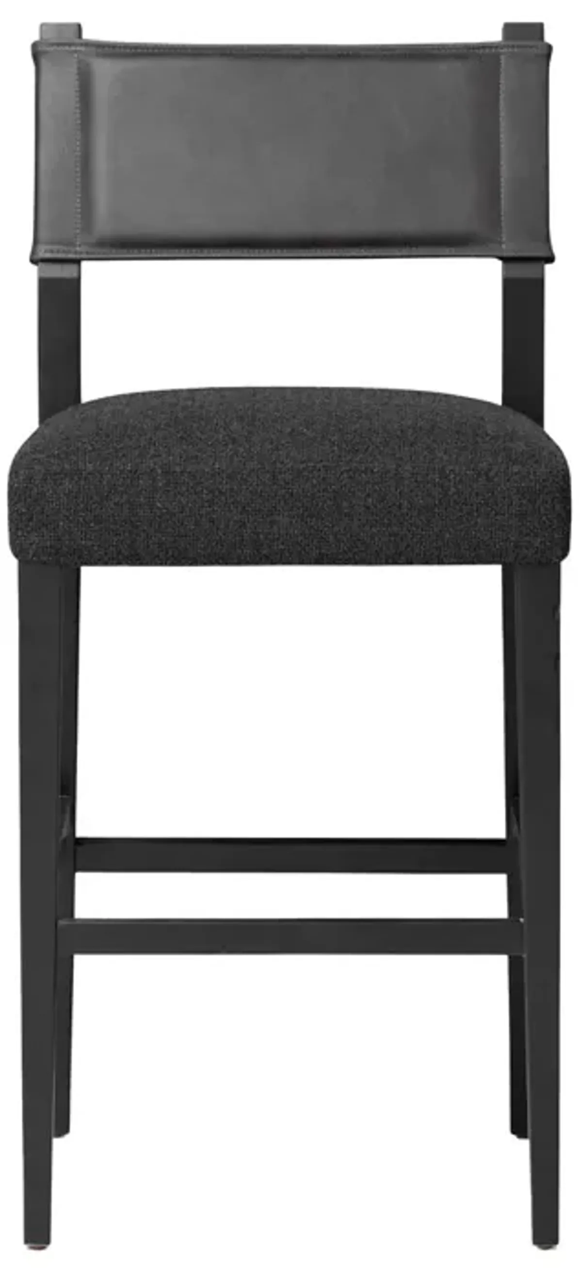 Parker Leather Backed Bar Stool