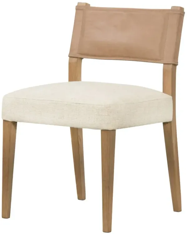 Parker Leather Backed Dining Chair