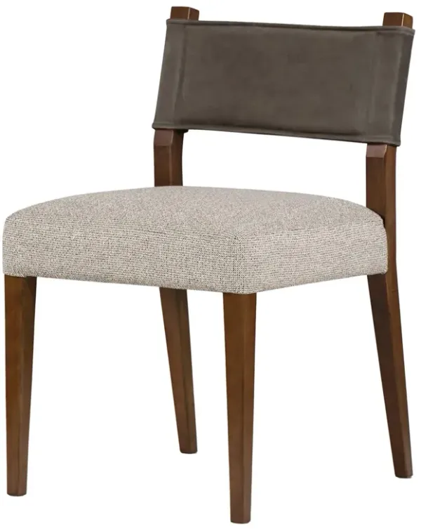 Parker Leather Backed Dining Chair