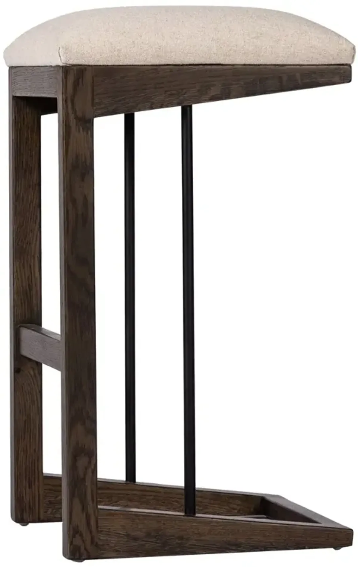 Paloma Performance Linen Bar Stool, Antwerp Natural