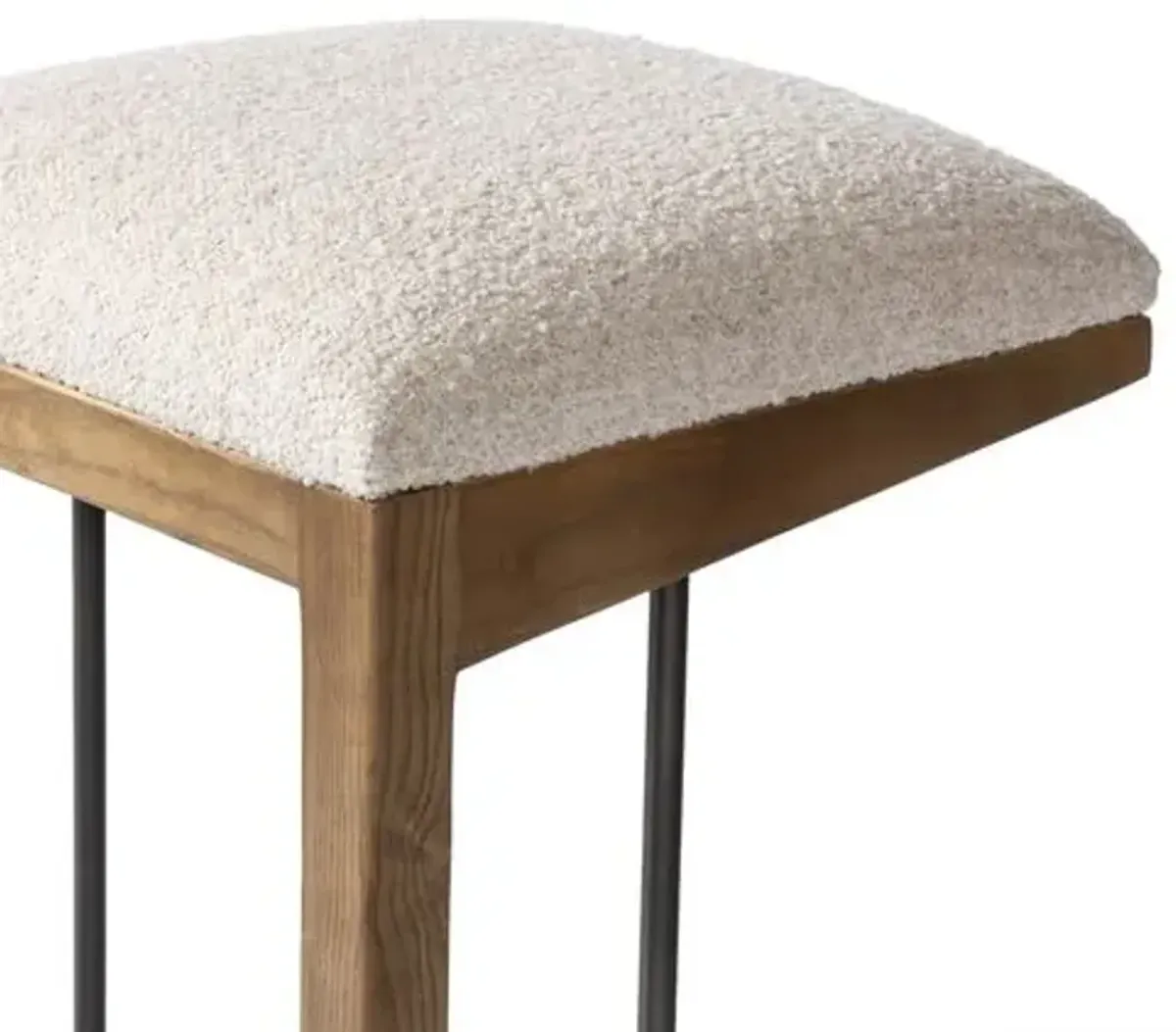 Paloma Performance Boucle Counter Stool - Somerton Ash