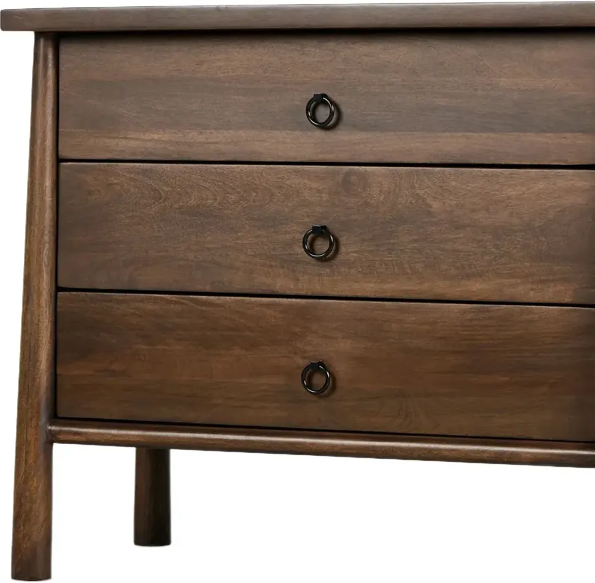 Pablo 3-Drawer Chest, Walnut