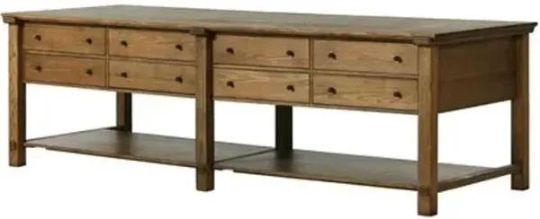 Ottilie Kitchen Island - Brown