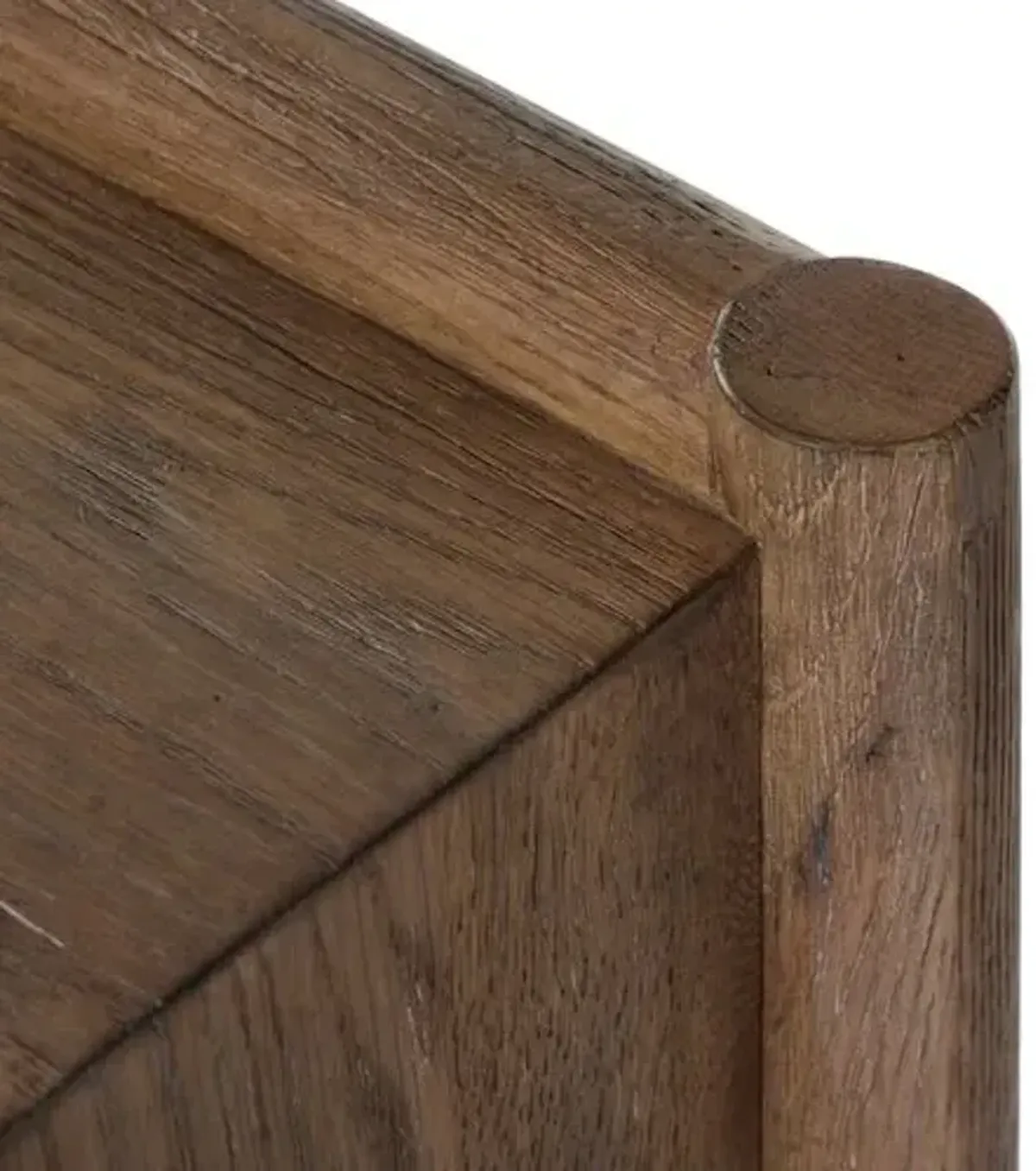 Riverton Console Table - Weathered Oak - Brown