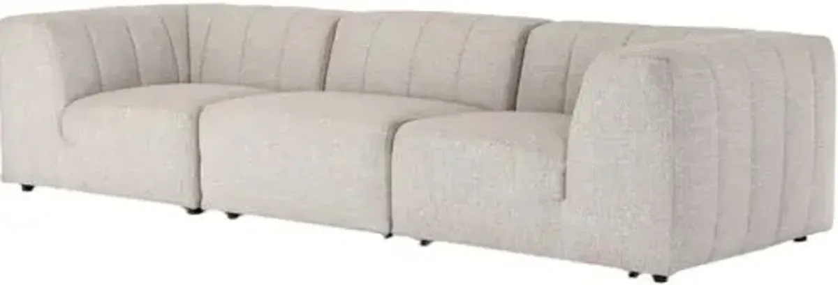 Omar Outdoor 3-Piece Sectional Sofa