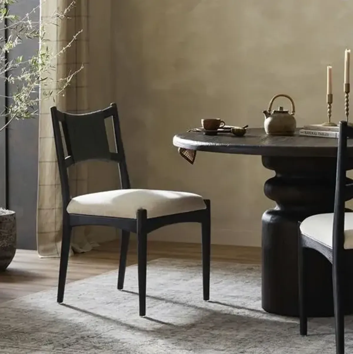 Olive Dining Chair - Black