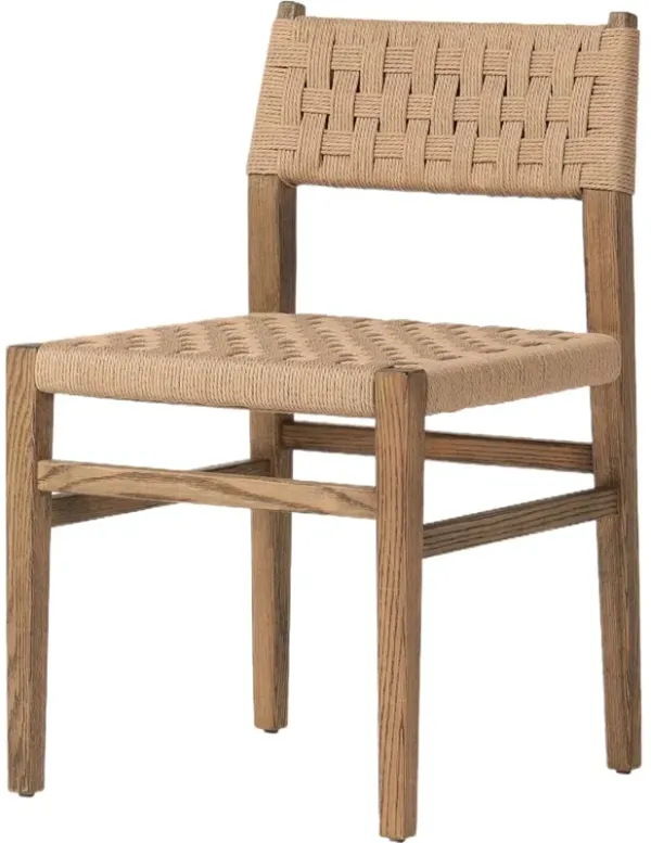 Octavia Dining Side Chair, Double Twisted Paper Cord