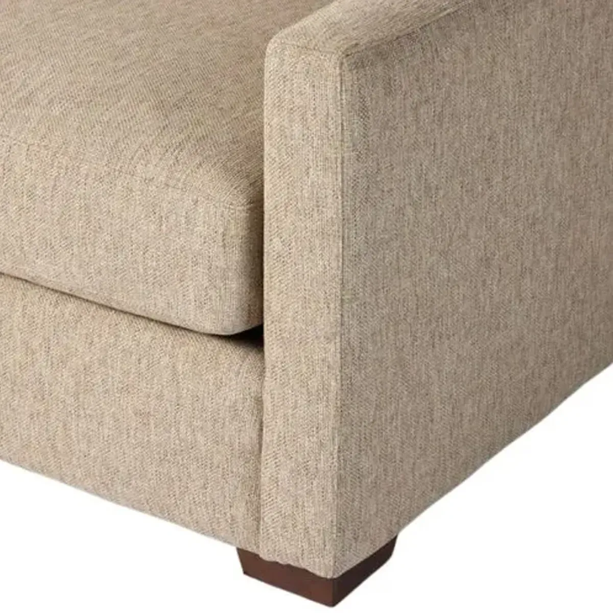 Noor 2-Piece Performance Sectional - Delta Sand - Beige