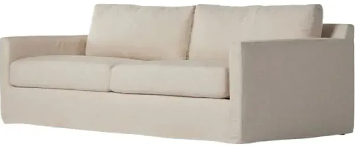 Noor Slipcover Sofa - Performance Linen