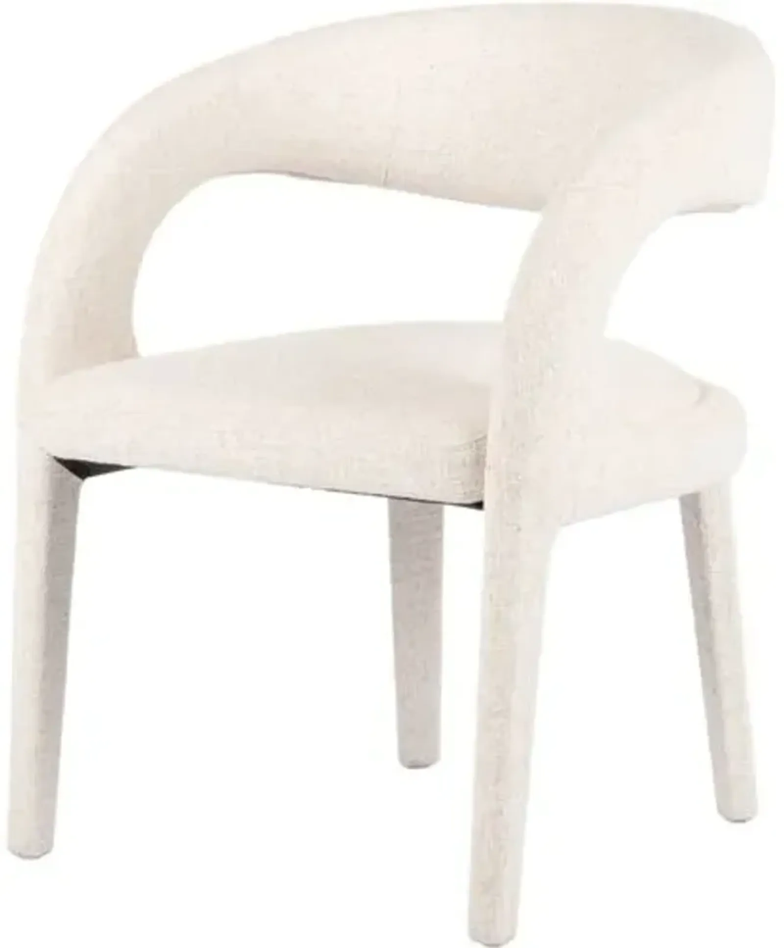 Nina Linen Dining Chair - Ivory