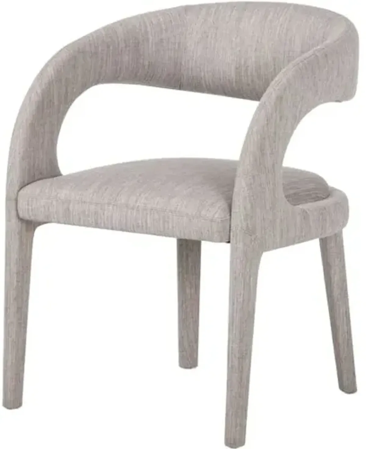 Nina Linen Dining Chair - Gray