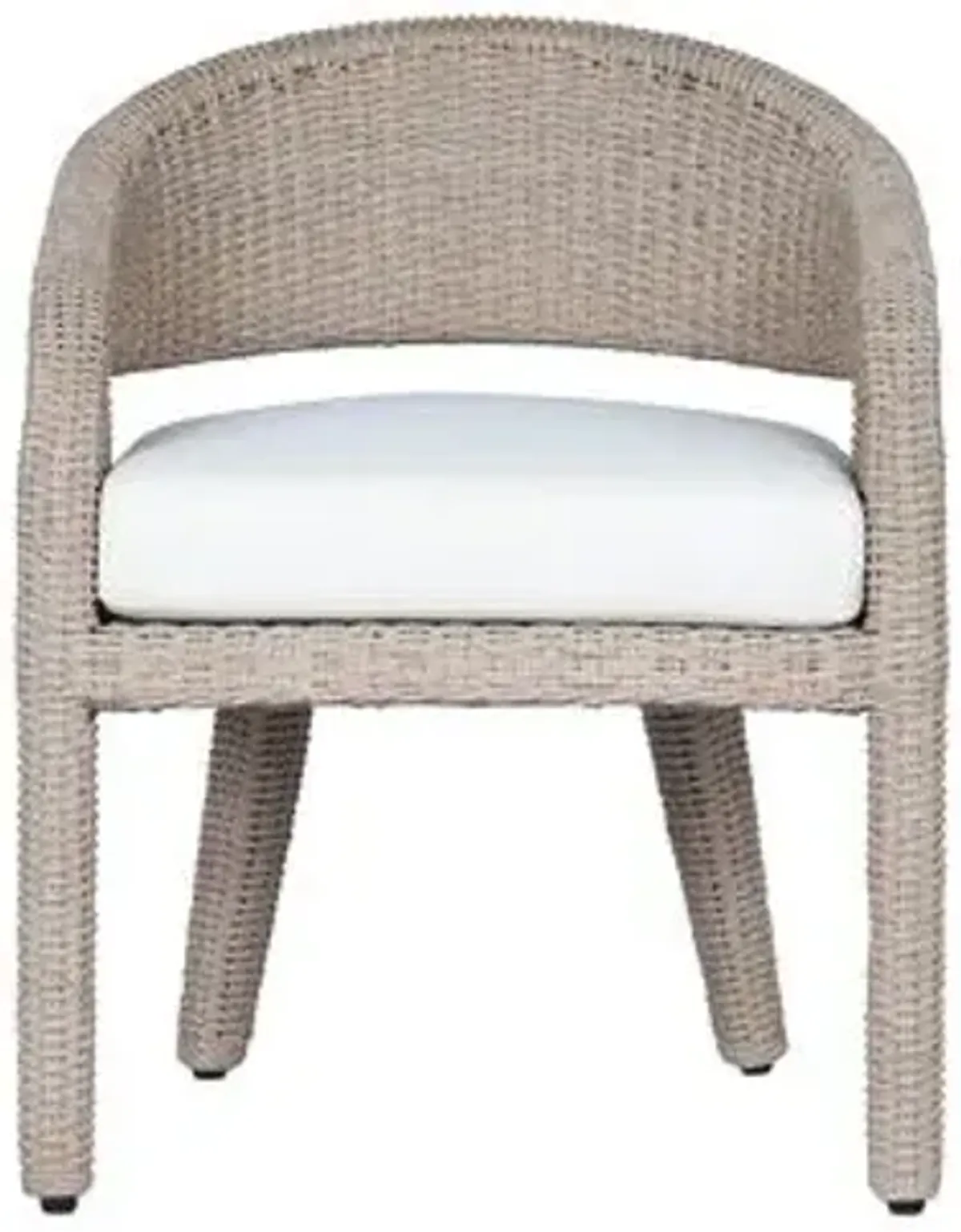 Nina Outdoor Dining Chair - White