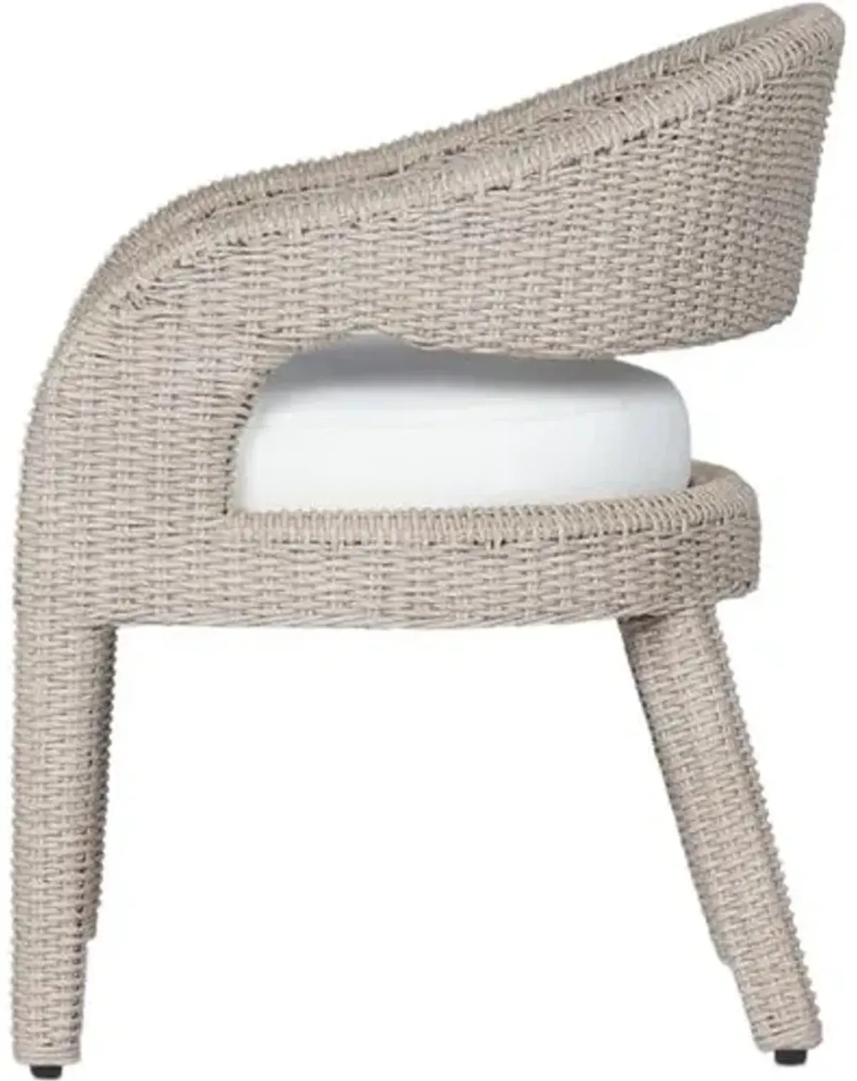 Nina Outdoor Dining Chair - White