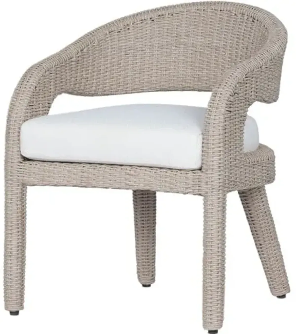 Nina Outdoor Dining Chair - White