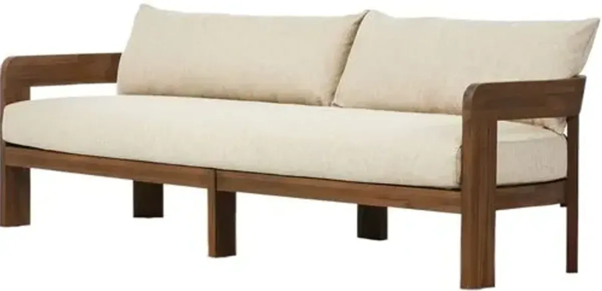 Nash Outdoor Teak Sofa