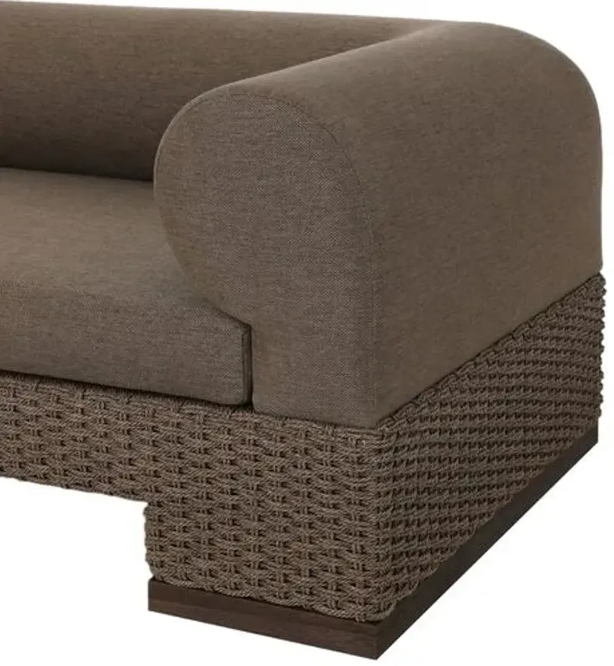 Milena Outdoor Sofa - Ellor Brown