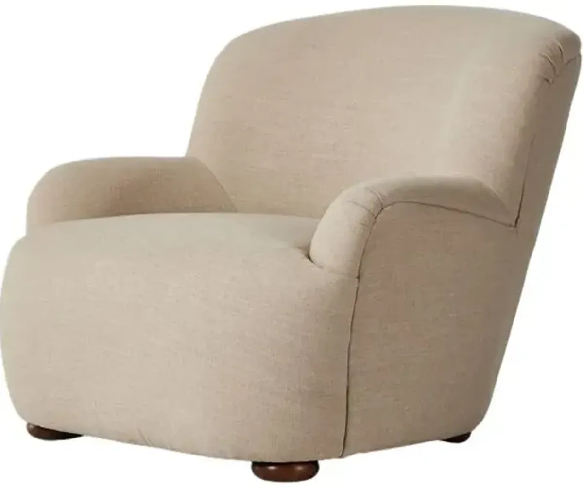 Micah Chair - Antwerp Taupe Linen - Beige