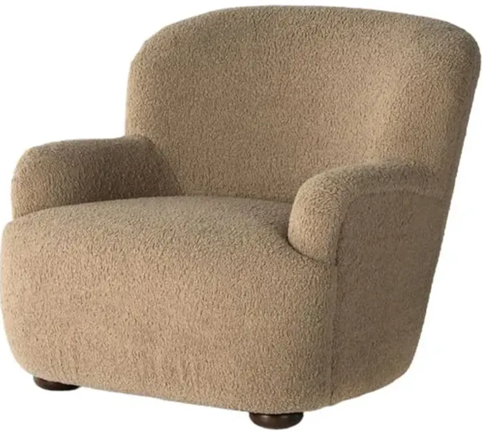 Micah Chair - Sheepskin Camel - Brown