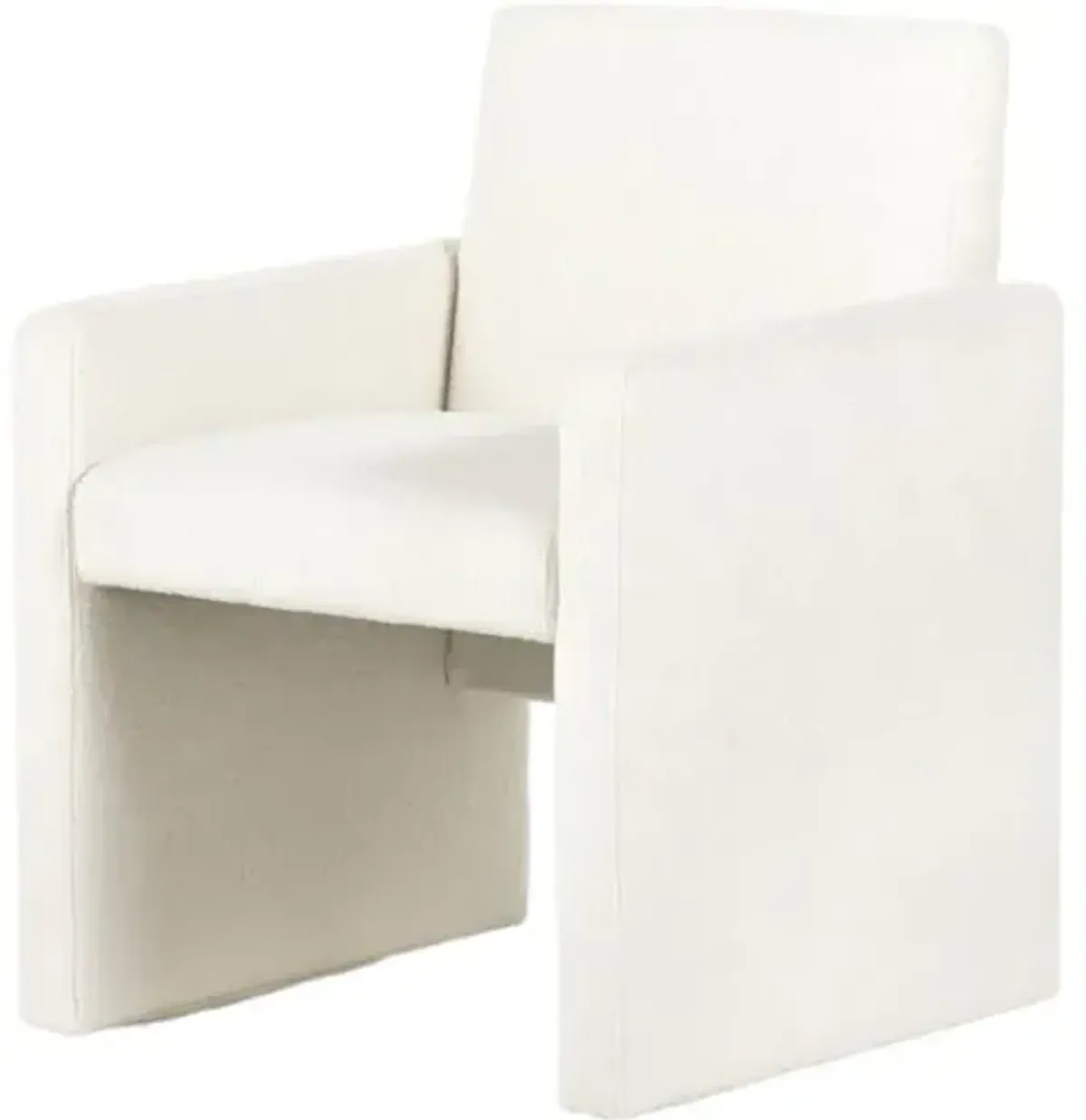 Matteo Dining Arm Chair - Ivory