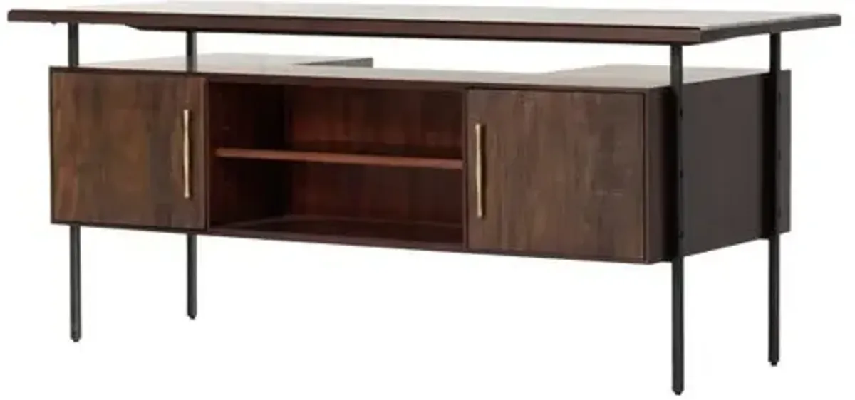 Mallory Desk - Brown