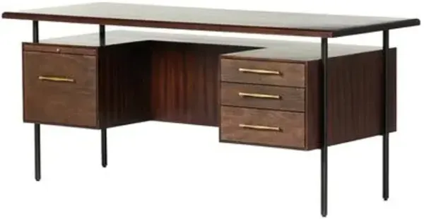 Mallory Desk - Brown