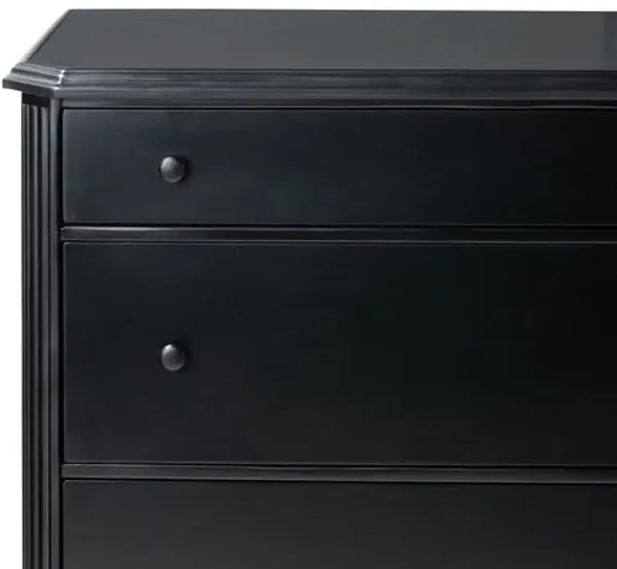 Malachi 6-Drawer Dresser - Black Iron