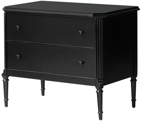 Malachi Nightstand - Black Iron