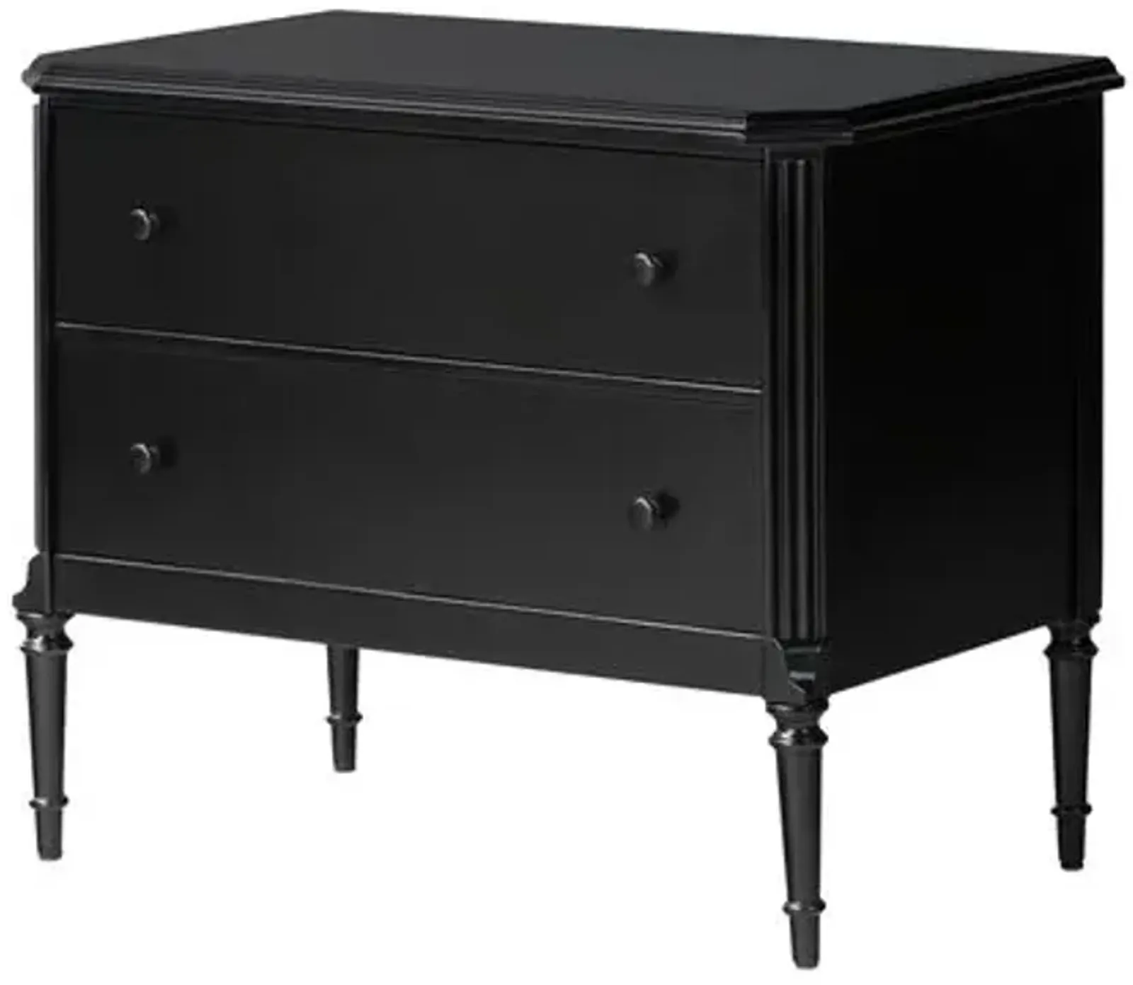 Malachi Nightstand - Black Iron