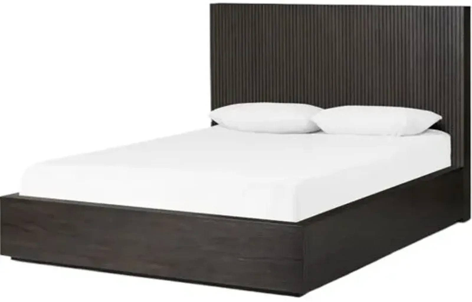 Maisie Oak Bed - Black