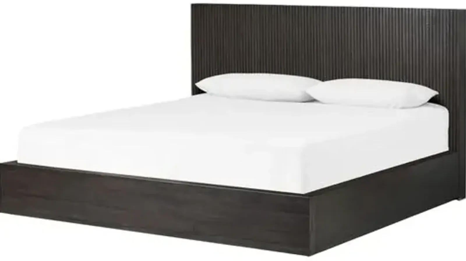 Maisie Oak Bed - Black