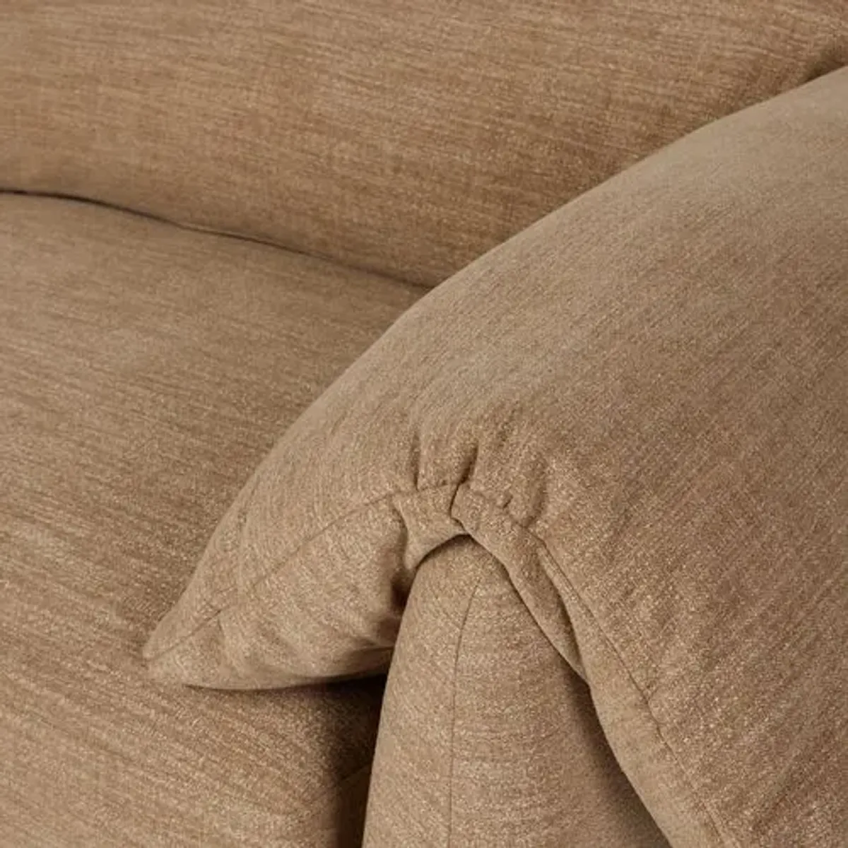 Lucian Sofa - Laken Taupe