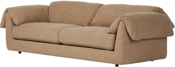 Lucian Performance Sofa, Laken Taupe