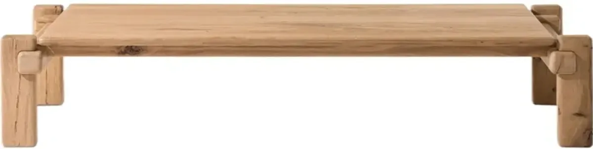 Louise Large Coffee Table, Natural Reclaimed French Oak