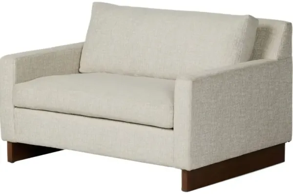 Lilac Sleeper Chair, Alameda Snow