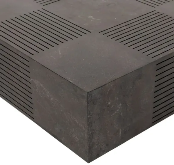 Leona Rectangular Coffee Table, Bluestone