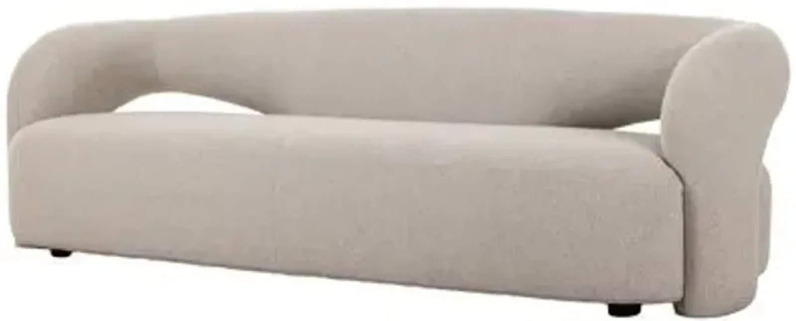 Leon Sofa - Crete Pebble