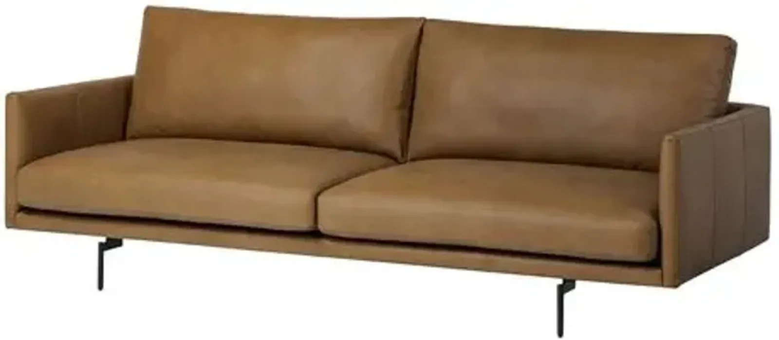 Leander Leather Sofa - Lipari Camel