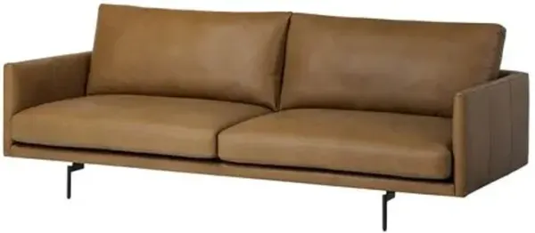 Leander Leather Sofa - Lipari Camel