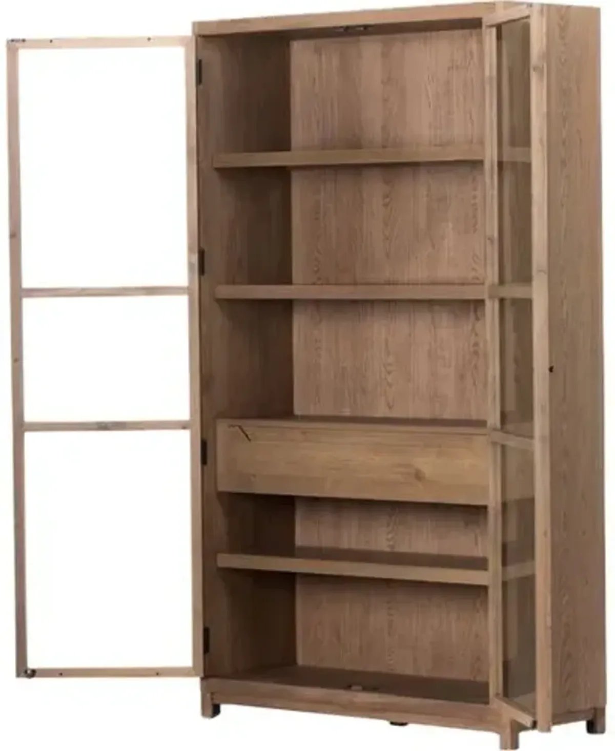 Laila Oak Cabinet - Brown