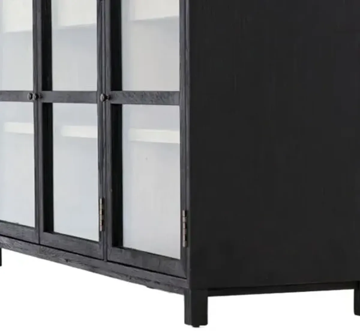 Laila Sideboard - Drifted Matte Black - Brown