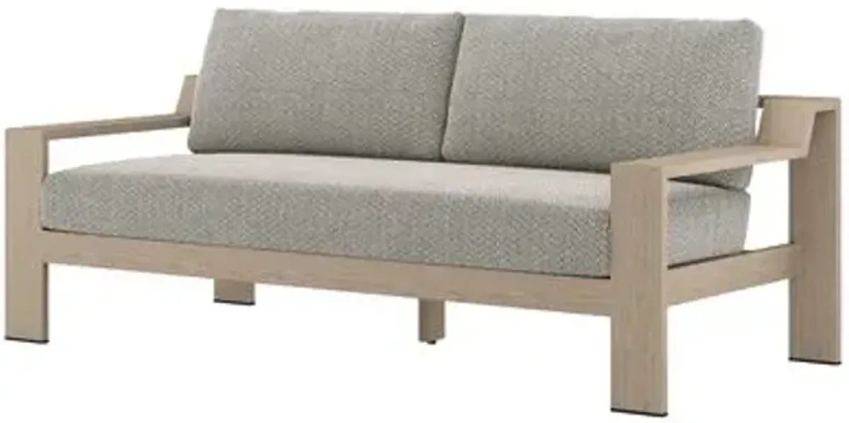 Kyrie Outdoor Teak Sofa